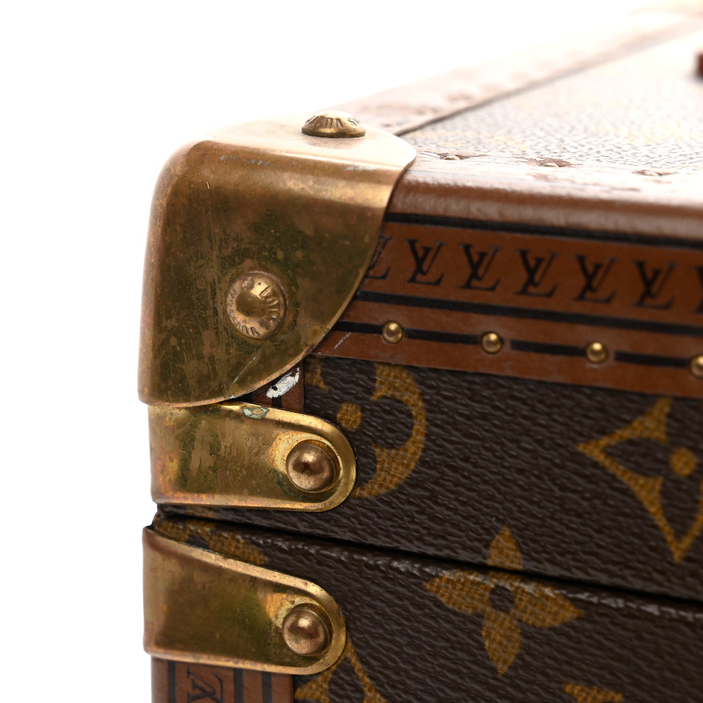 Monogram Boite Flacons Beauty Train Trunk Case