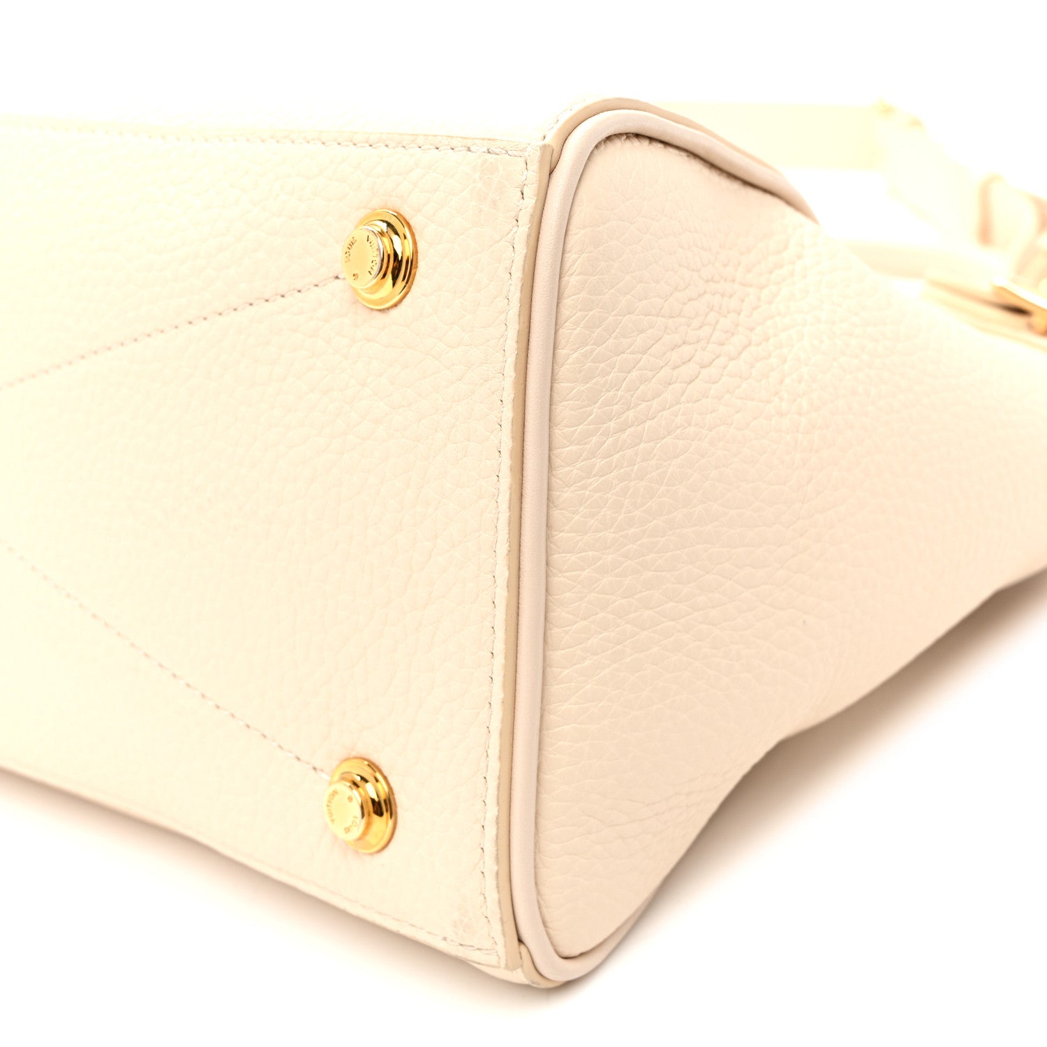 Louis Vuitton Taurillon Calfskin Vendome MM Creme 10 of 10
