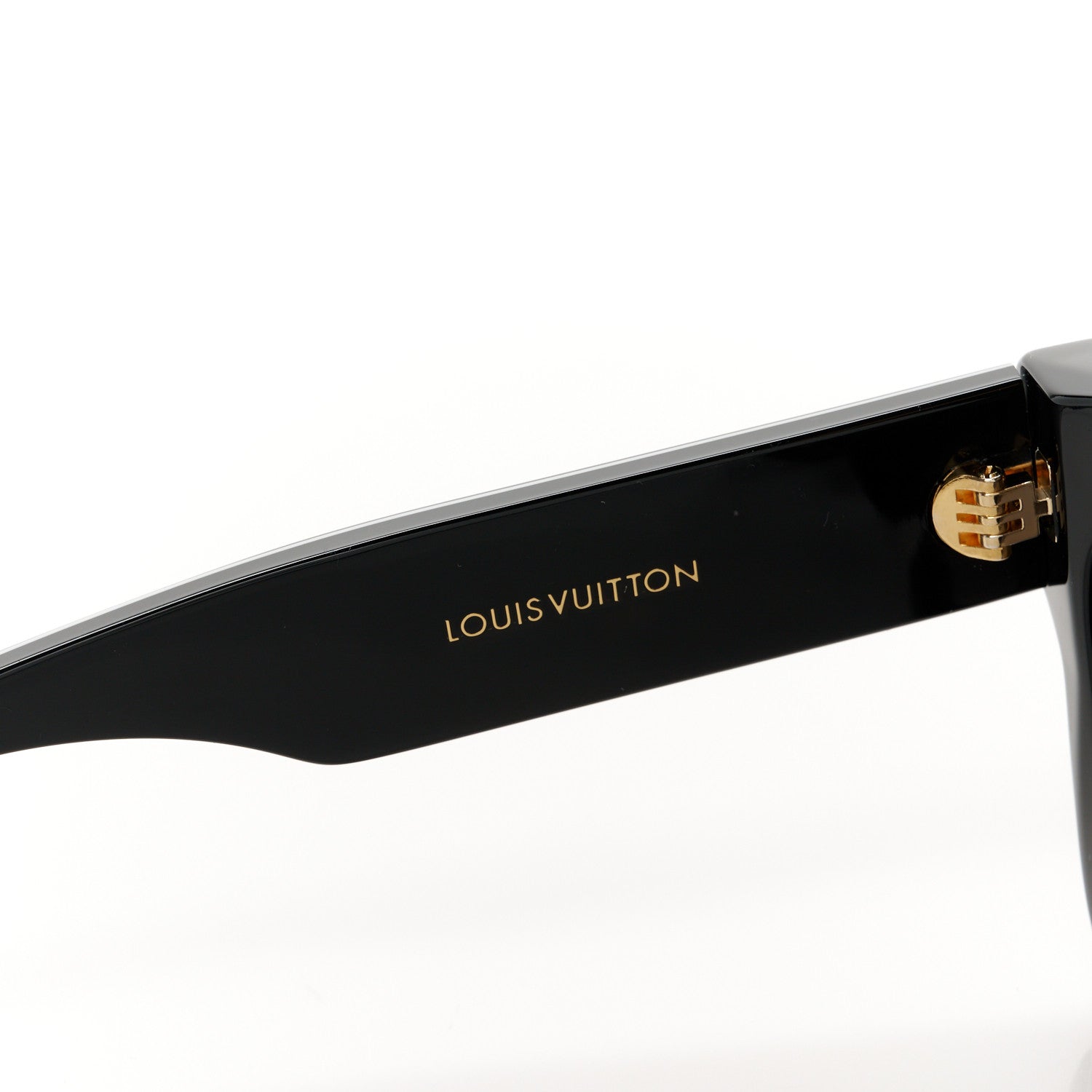 Louis Vuitton Acetate Blade Sunglasses Z1616E Black 5 of 8
