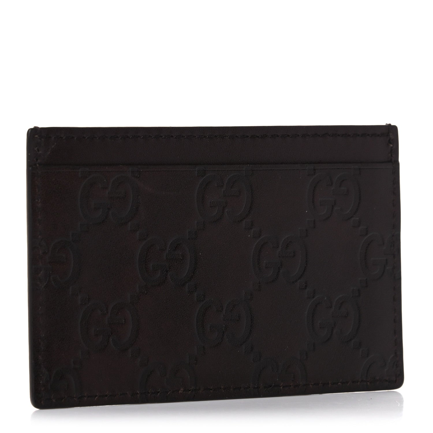 Gucci Guccissima Card Holder Brown 3 of 9