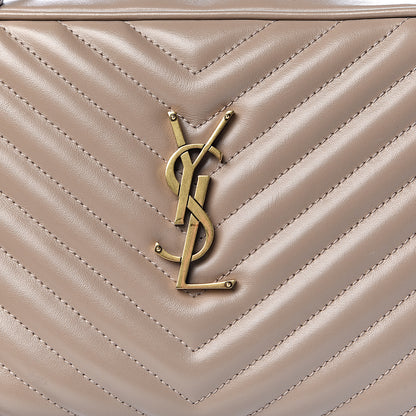 Saint Laurent Calfskin Matelasse Monogram Lou Camera Bag Dusty Grey 12 of 12