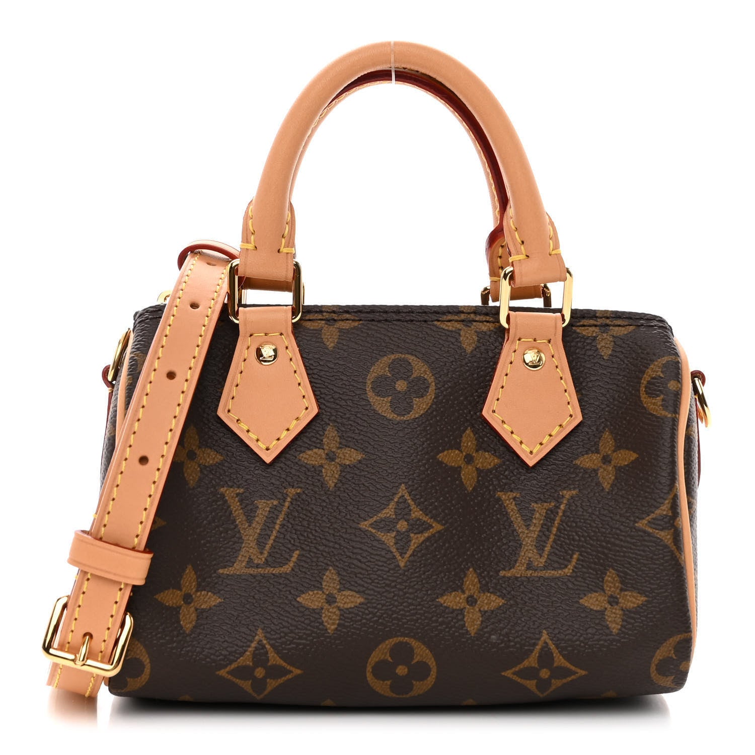 Louis Vuitton Monogram Nano Speedy Bandouliere 1 of 10