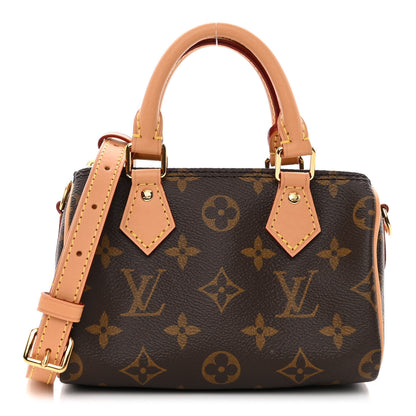 Louis Vuitton Monogram Nano Speedy Bandouliere 1 of 10