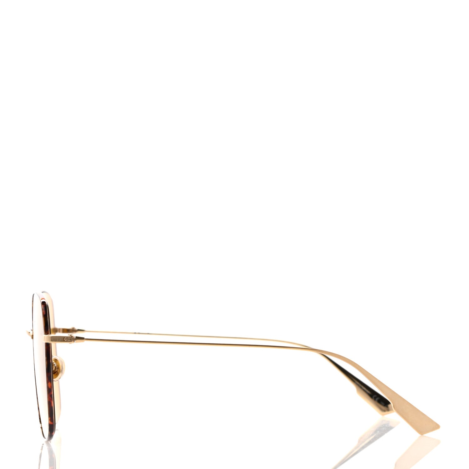 Christian Dior Metal Stellaire 1 Sunglasses Yellow Tortoise 3 of 10
