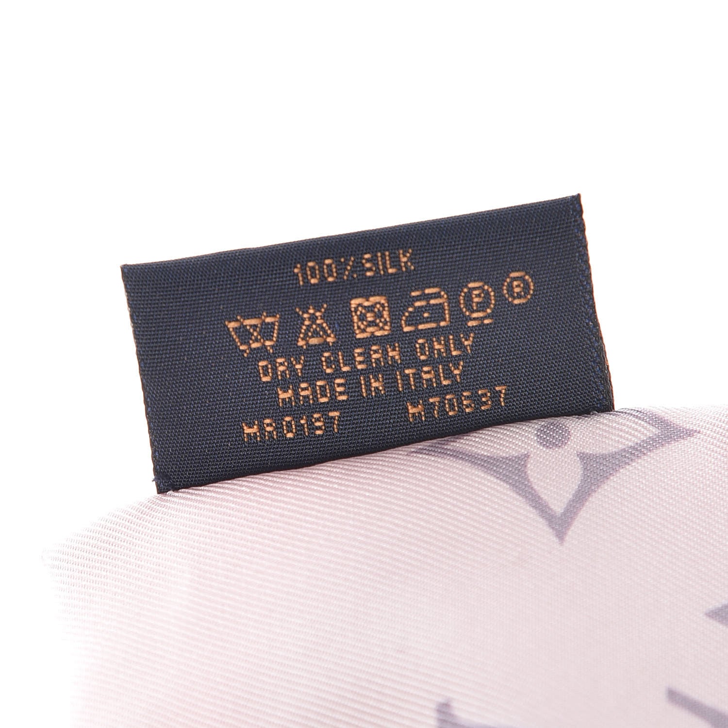 Louis Vuitton Silk Monogram Confidential Bandeau Light Pink 4 of 5