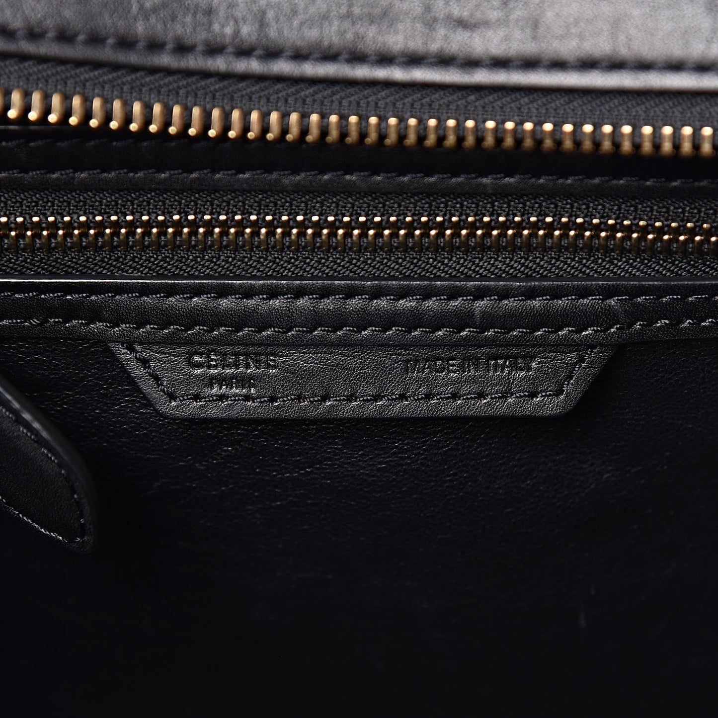 Smooth Calfskin Suede Micro Tri-Color Luggage Almond