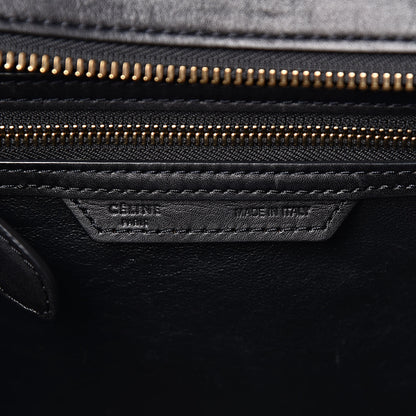Celine Smooth Calfskin Suede Micro Tri-Color Luggage Almond 6 of 13
