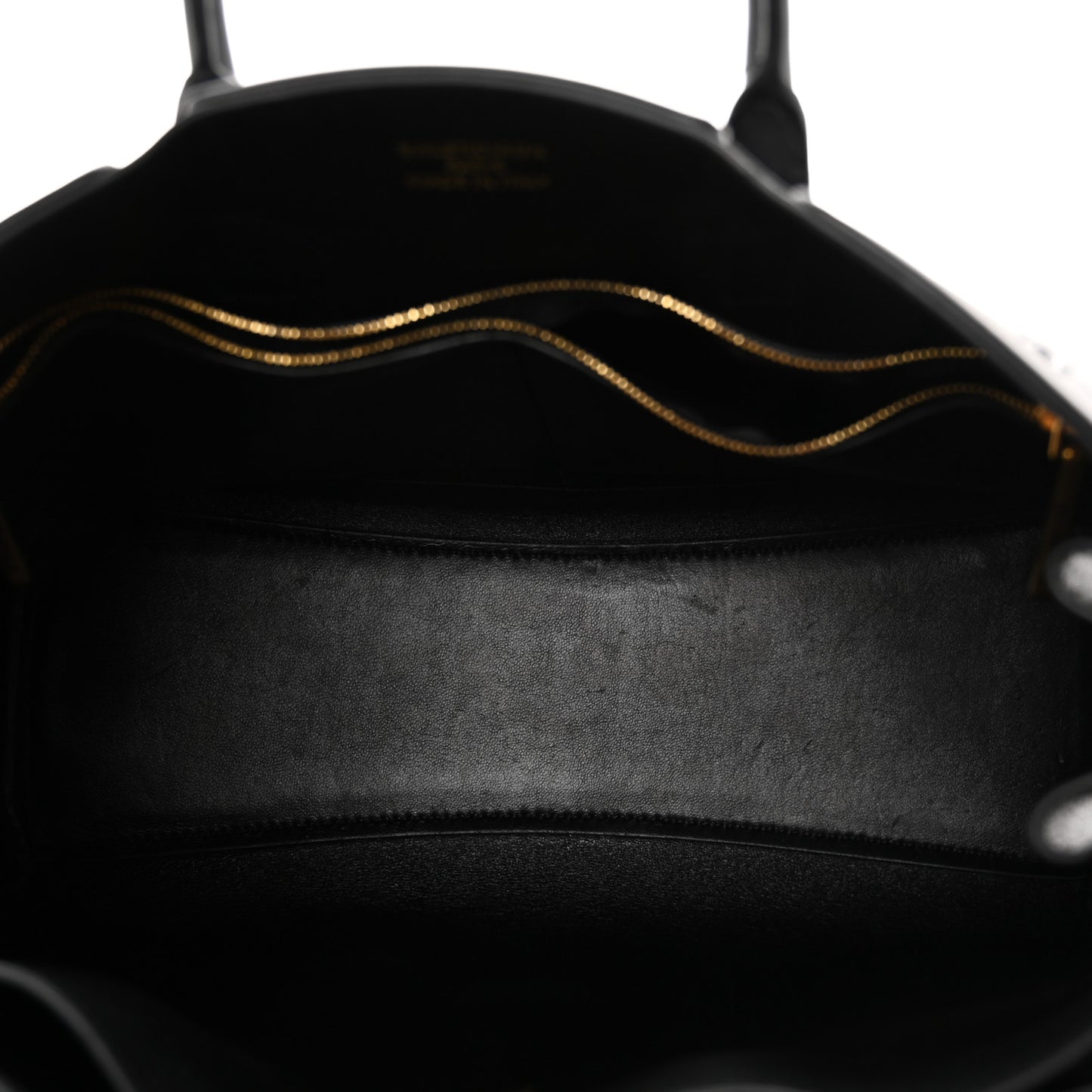 Smooth Calfskin Small Bel Air Carry All Bag Black
