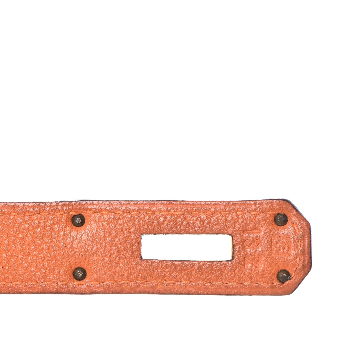 Togo Vibrato Birkin 35 Orange