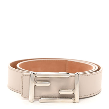 Fendi Vitello Dolce Belt 80 32 Tortora 1 of 7
