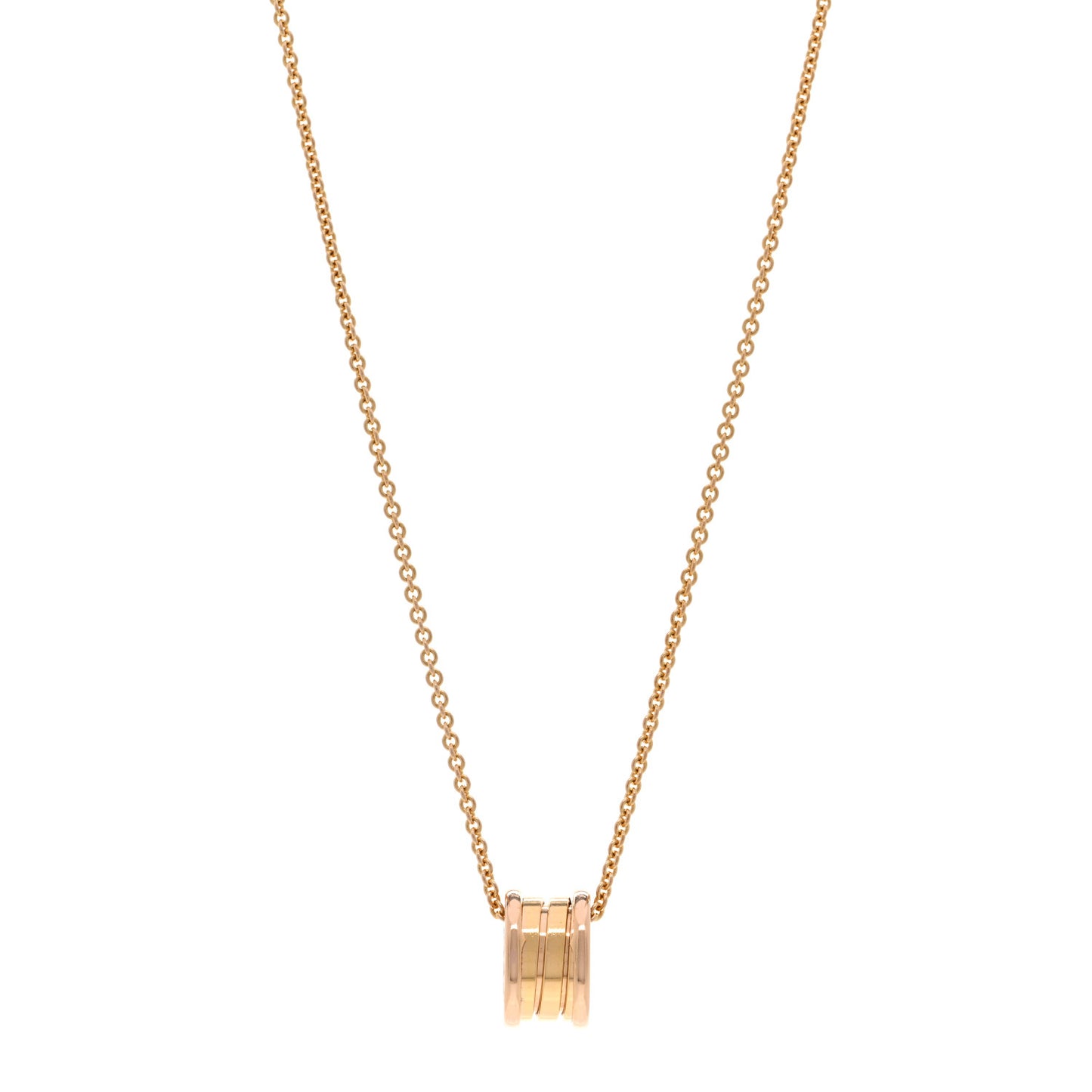 18K Rose Gold B.Zero1 Pendant Necklace