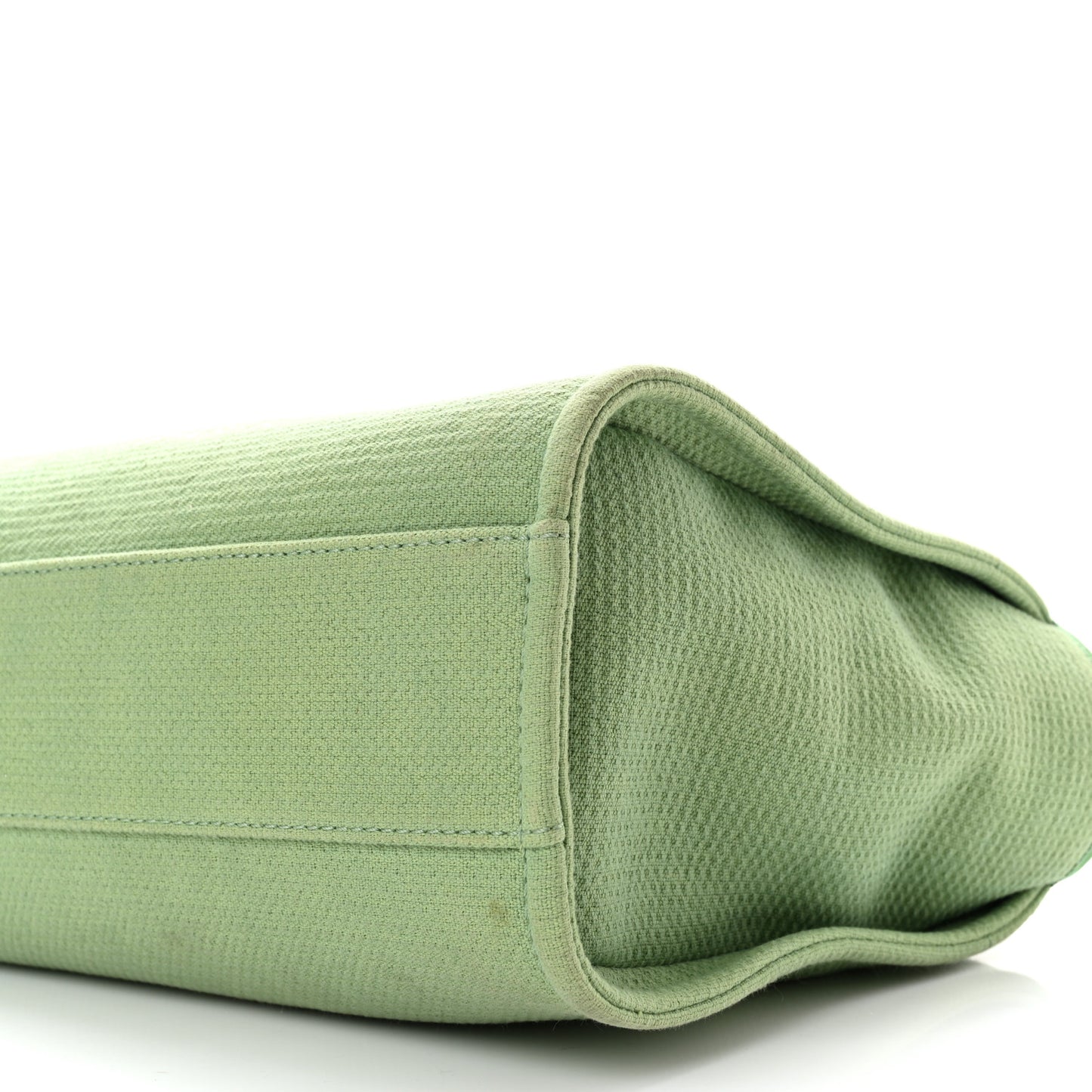 Mixed Fibers Small Deauville Tote Green