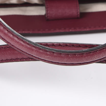 Gucci Guccissima Medium Mayfair Tote Cherry 16 of 19
