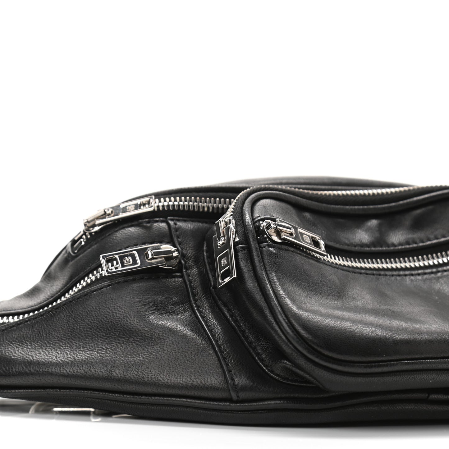 Lambskin Attica Belt Bag Black