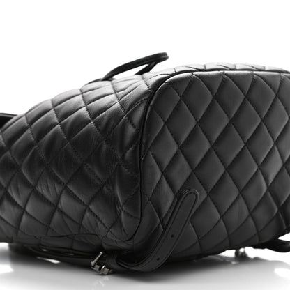 Chanel Lambskin Quilted Small Urban Spirit Backpack Black 5 of 11