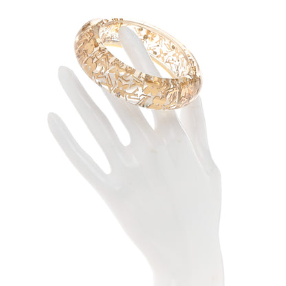 Louis Vuitton Resin Swarovski Medium Inclusion Bracelet GM Transparent 2 of 4