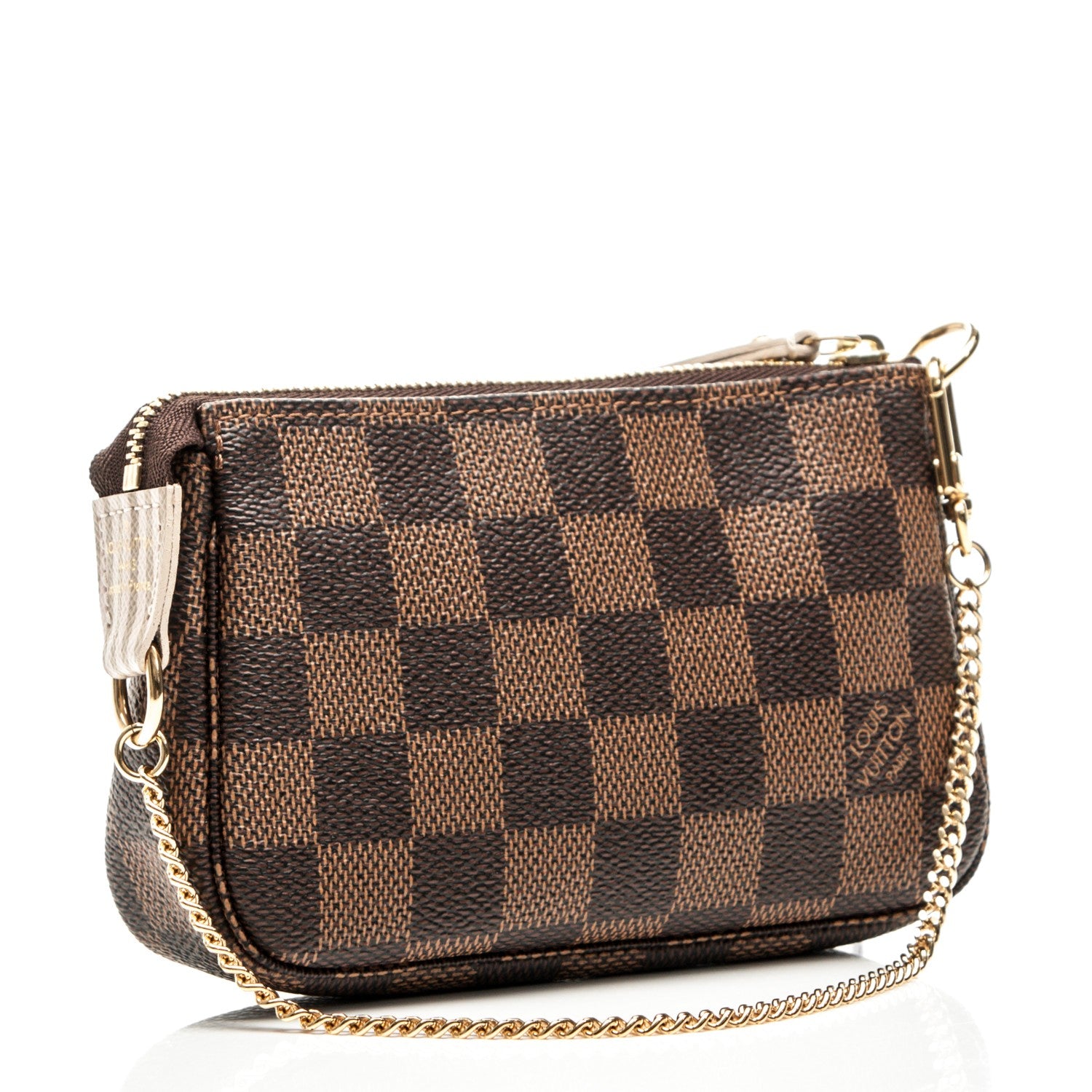 Louis Vuitton Damier Ebene Trunks and Locks Mini Pochette Accessories 3 of 8