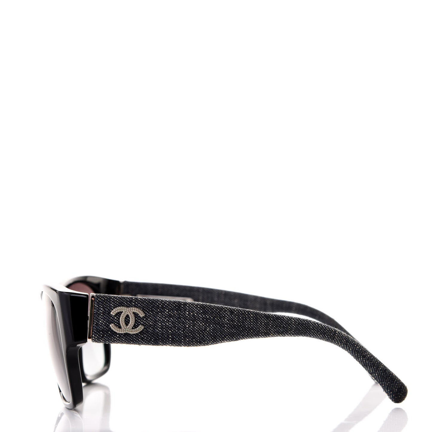 Acetate Denim CC Sunglasses 5162 Black