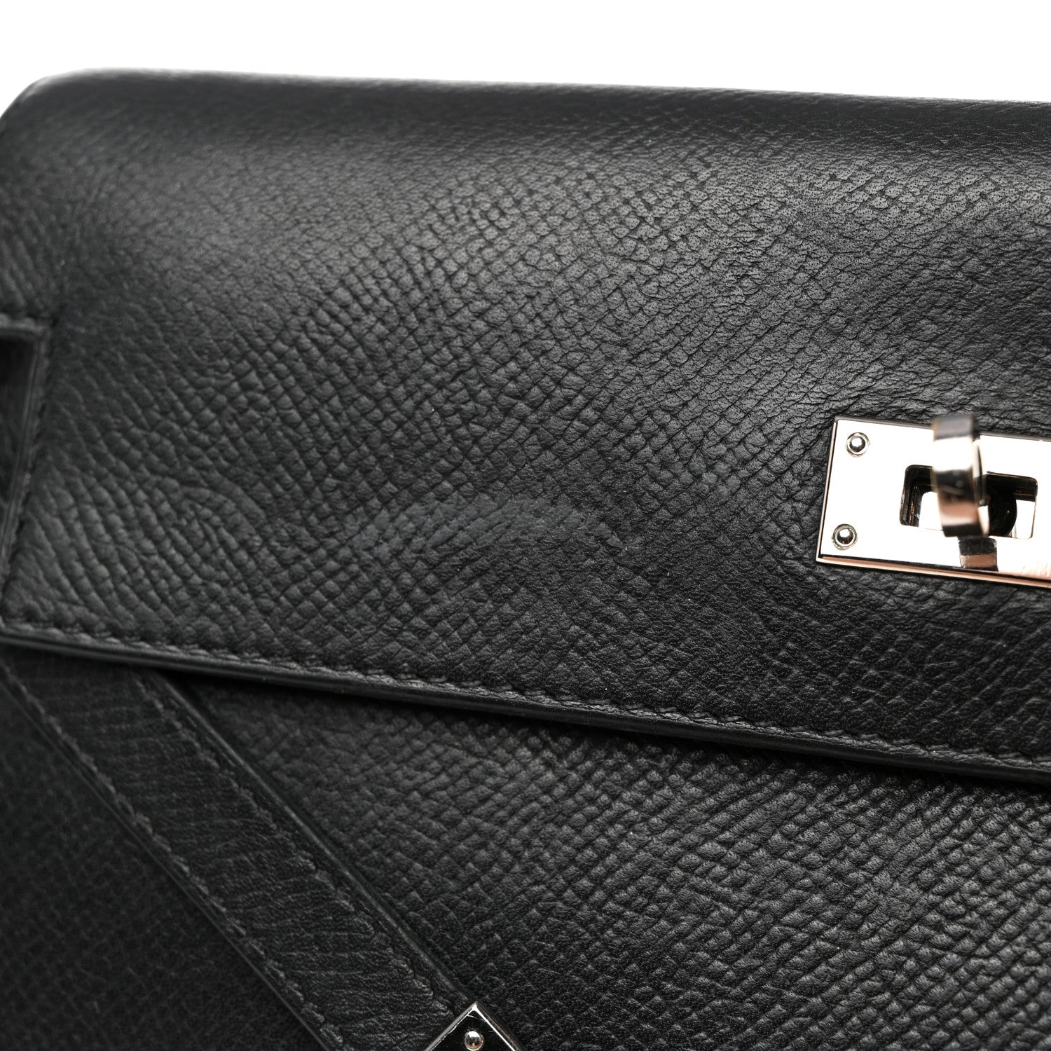 Hermes Epsom Kelly Longue Wallet Black 8 of 9