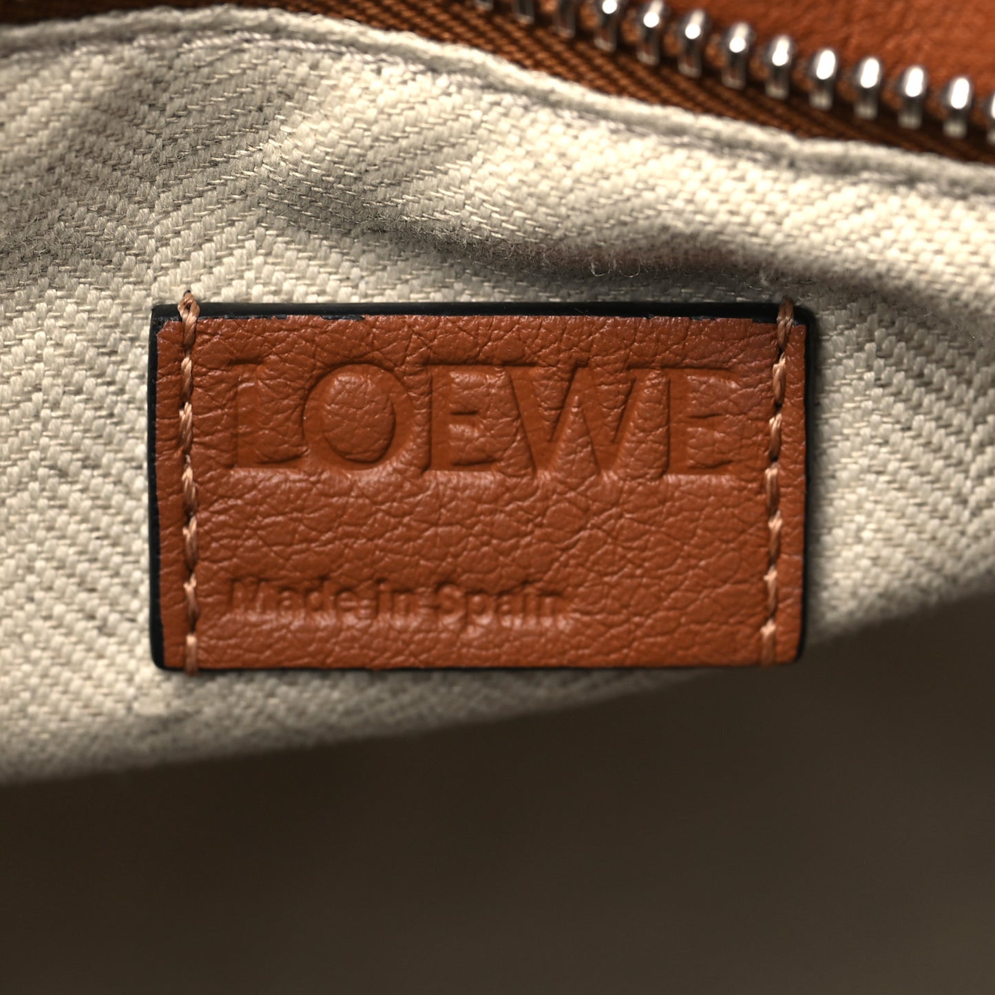 Calfskin Medium Puzzle Bag Tan