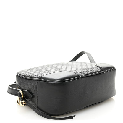 Gucci Microguccissima Mini Bree Messenger Bag Black 4 of 10
