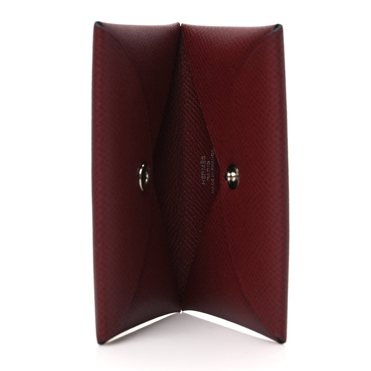 Epsom Calvi Card Case Rouge H