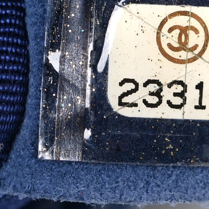 Chanel Lambskin Quilted Medium Boy Flap Blue 7 of 10