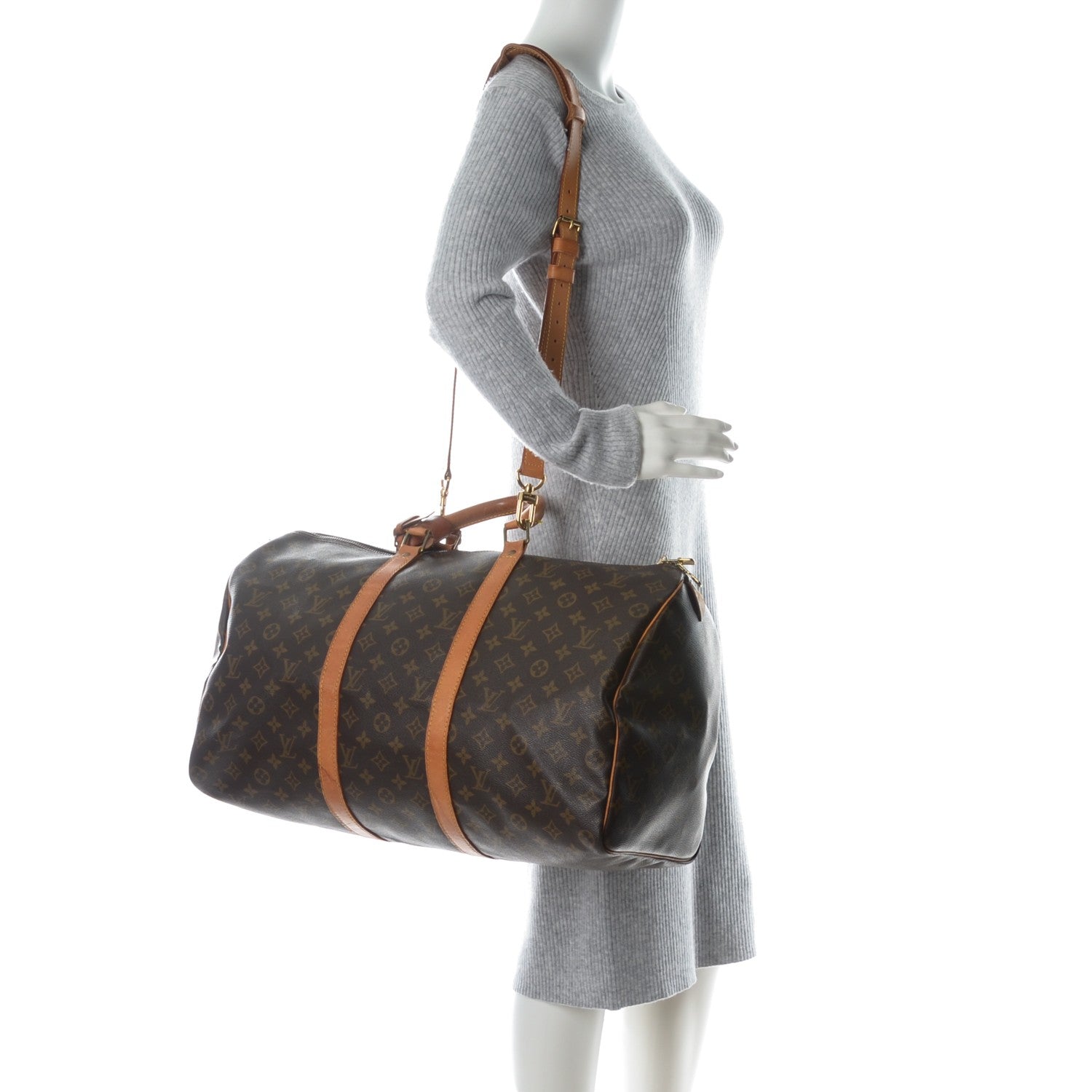 Louis Vuitton Monogram Keepall 50 5 of 9