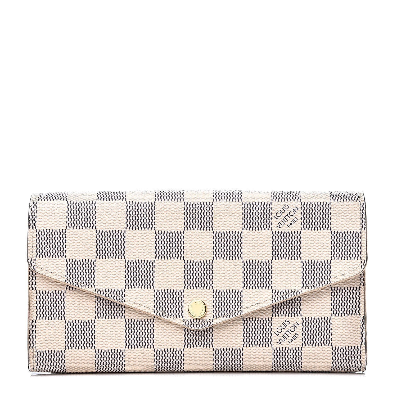 Louis Vuitton Damier Azur Sarah Wallet NM 1 of 12