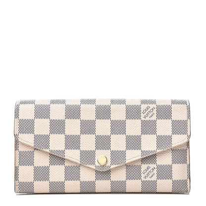 Louis Vuitton Damier Azur Sarah Wallet NM 1 of 12