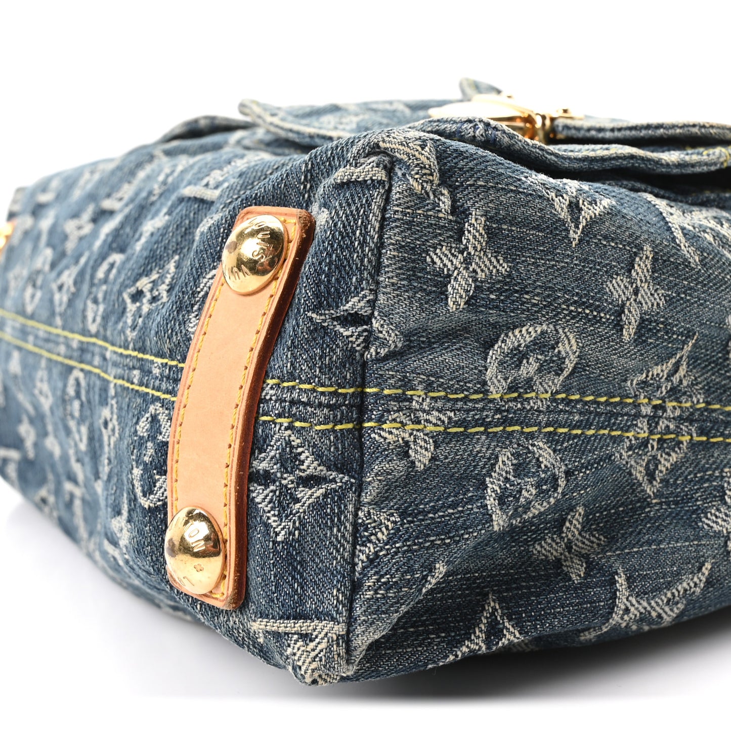 Monogram Denim Baggy PM Blue