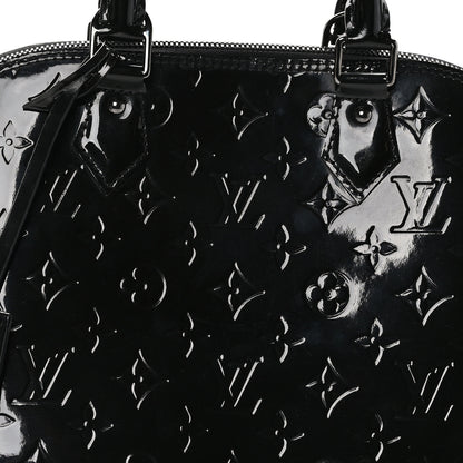 Louis Vuitton Vernis Alma PM Noir Magnetique 7 of 9