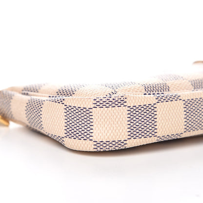 Louis Vuitton Damier Azur Mini Pochette Accessories 8 of 9