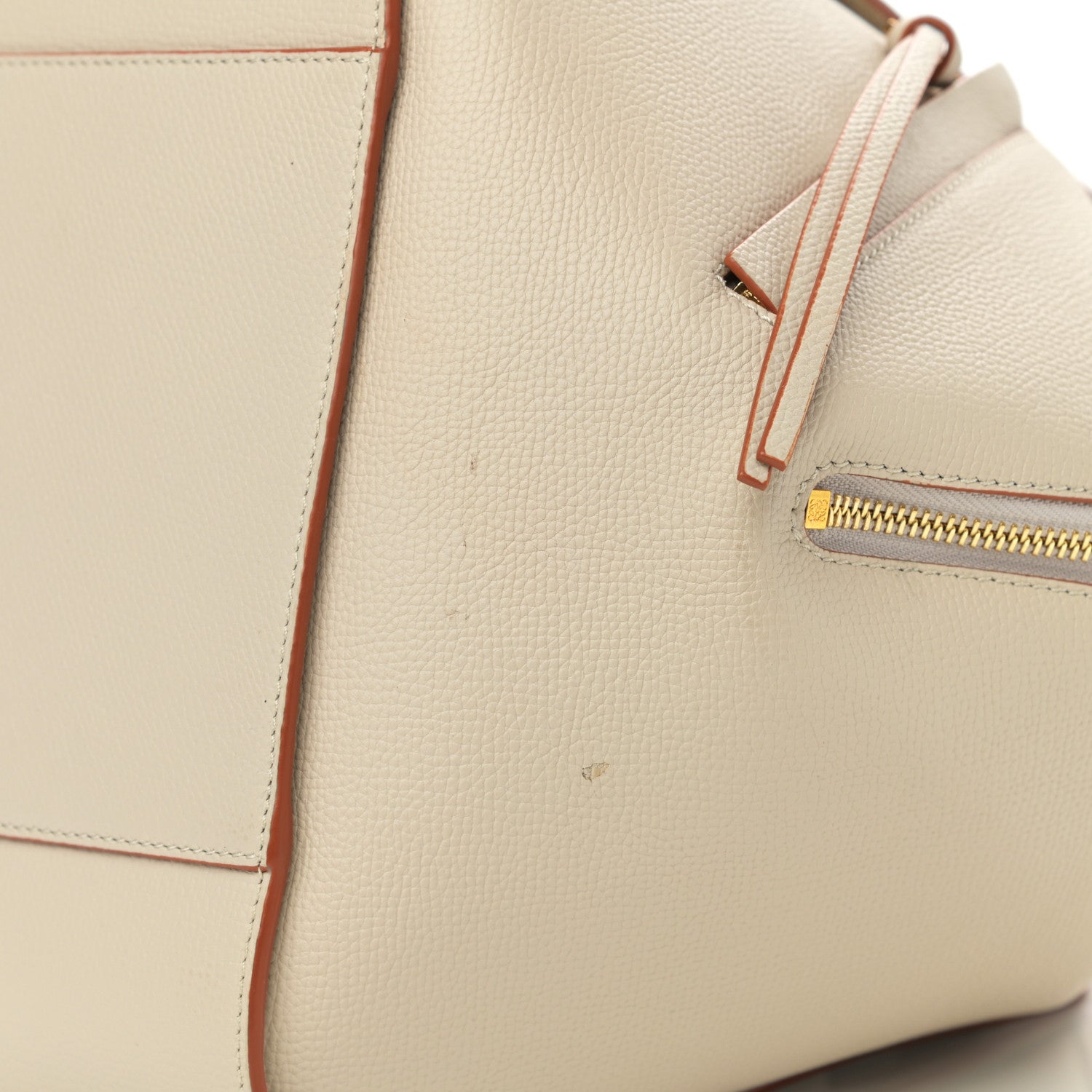 Loewe Grained Calfskin Small Hammock Shoulder Bag Light Ghost 11 of 11