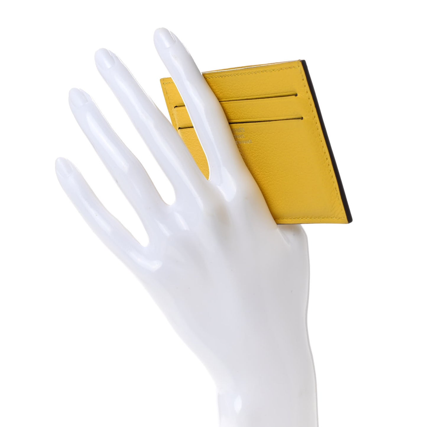 Evercolor Citizen Twill Card Case Jaune De Naples