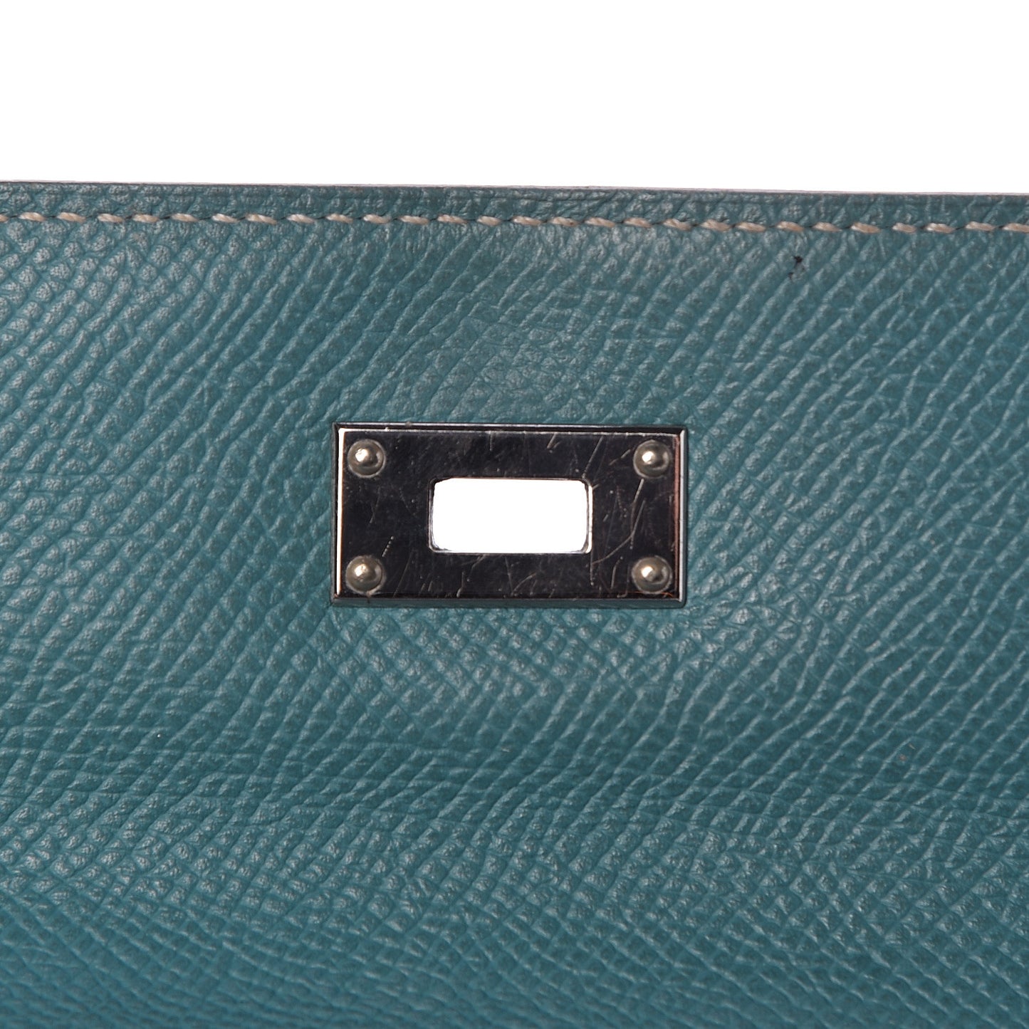 Epsom Kelly Longue Wallet Blue Jean