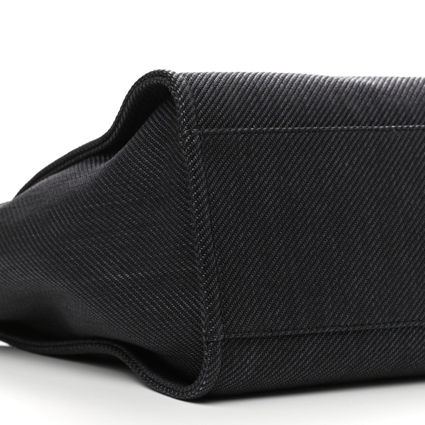 Mixed Fibers Medium Deauville Tote Black