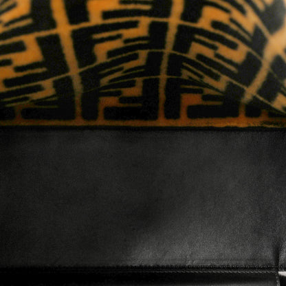 Fendi Vitello Seta Shearling FF 1974 Large Peekaboo X-Lite Brown 5 of 9