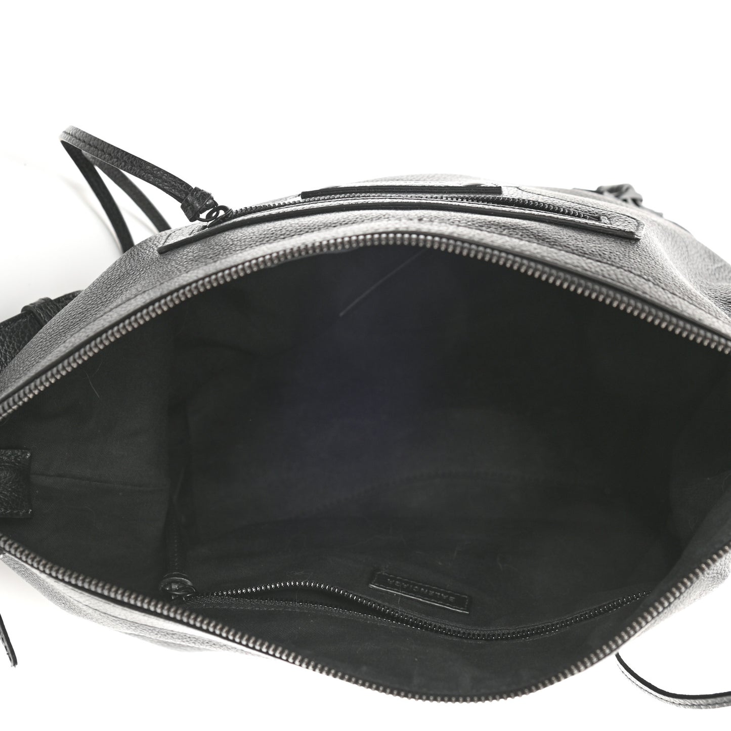 Grained Calfskin Black Hardware Small Neo Classic Hobo Black