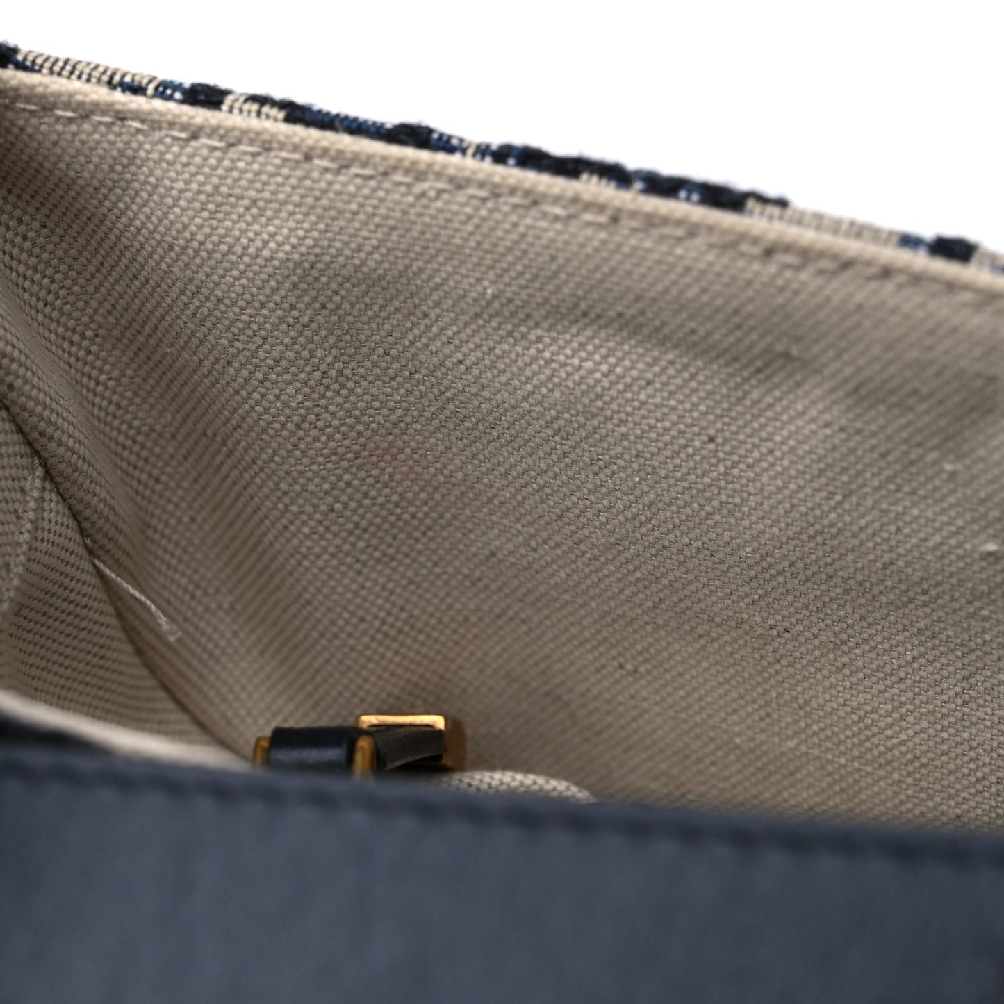Oblique Saddle Bag Blue