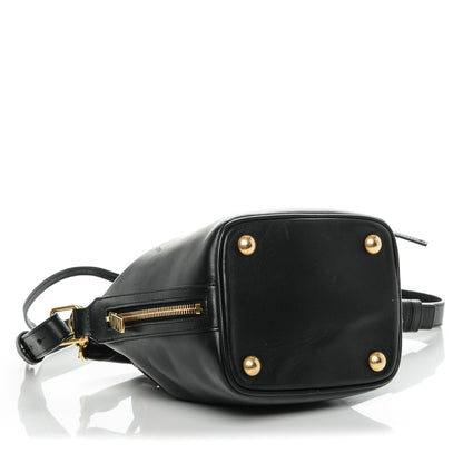 Saint Laurent Calfskin Small Emmanuelle Bucket Bag Black 9 of 9
