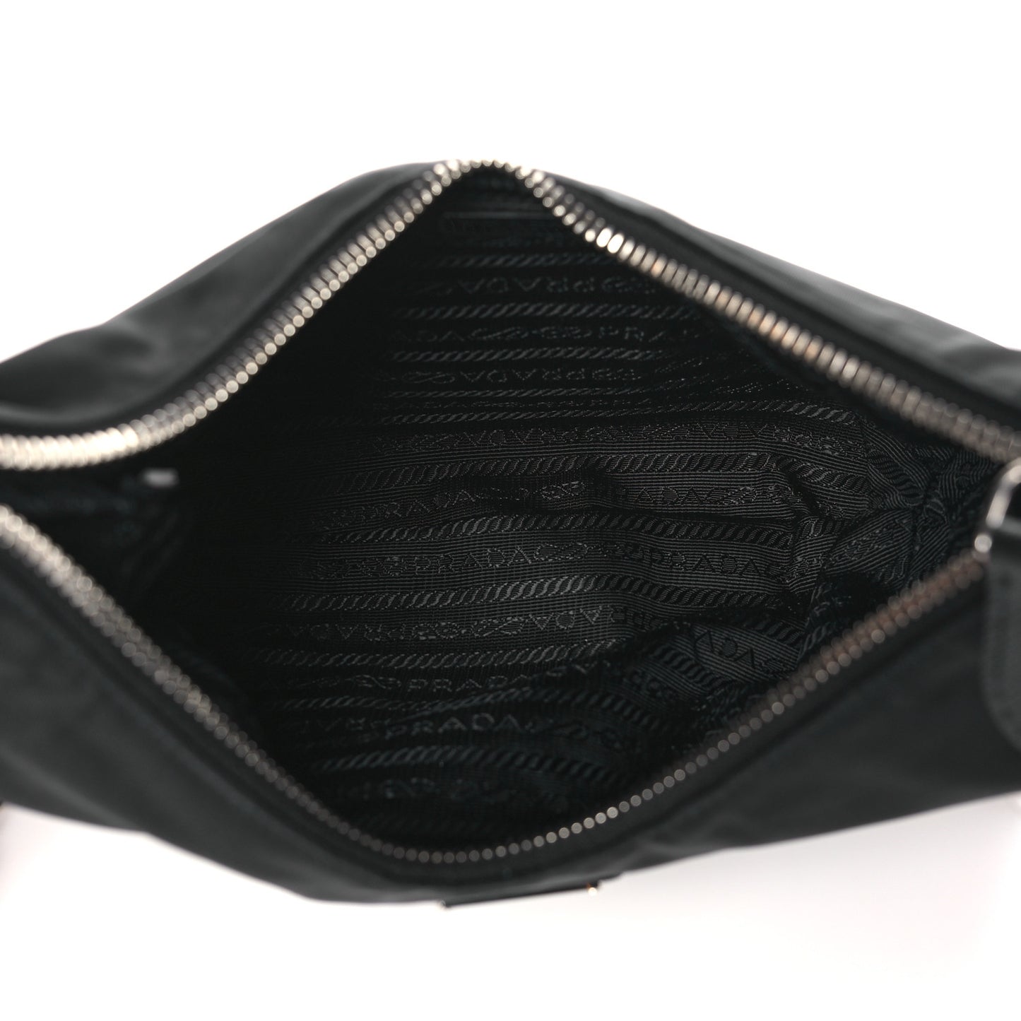 Tessuto Nylon Saffiano Re-Edition 2006 Shoulder Bag Black