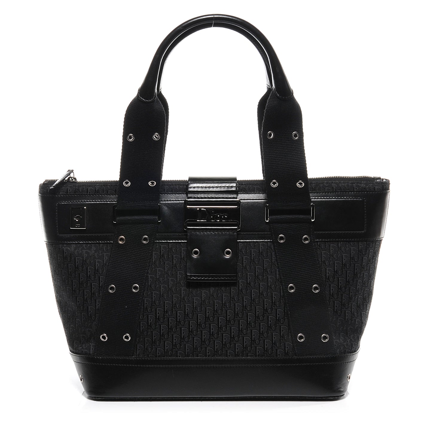 Canvas Diorissimo Tote Black