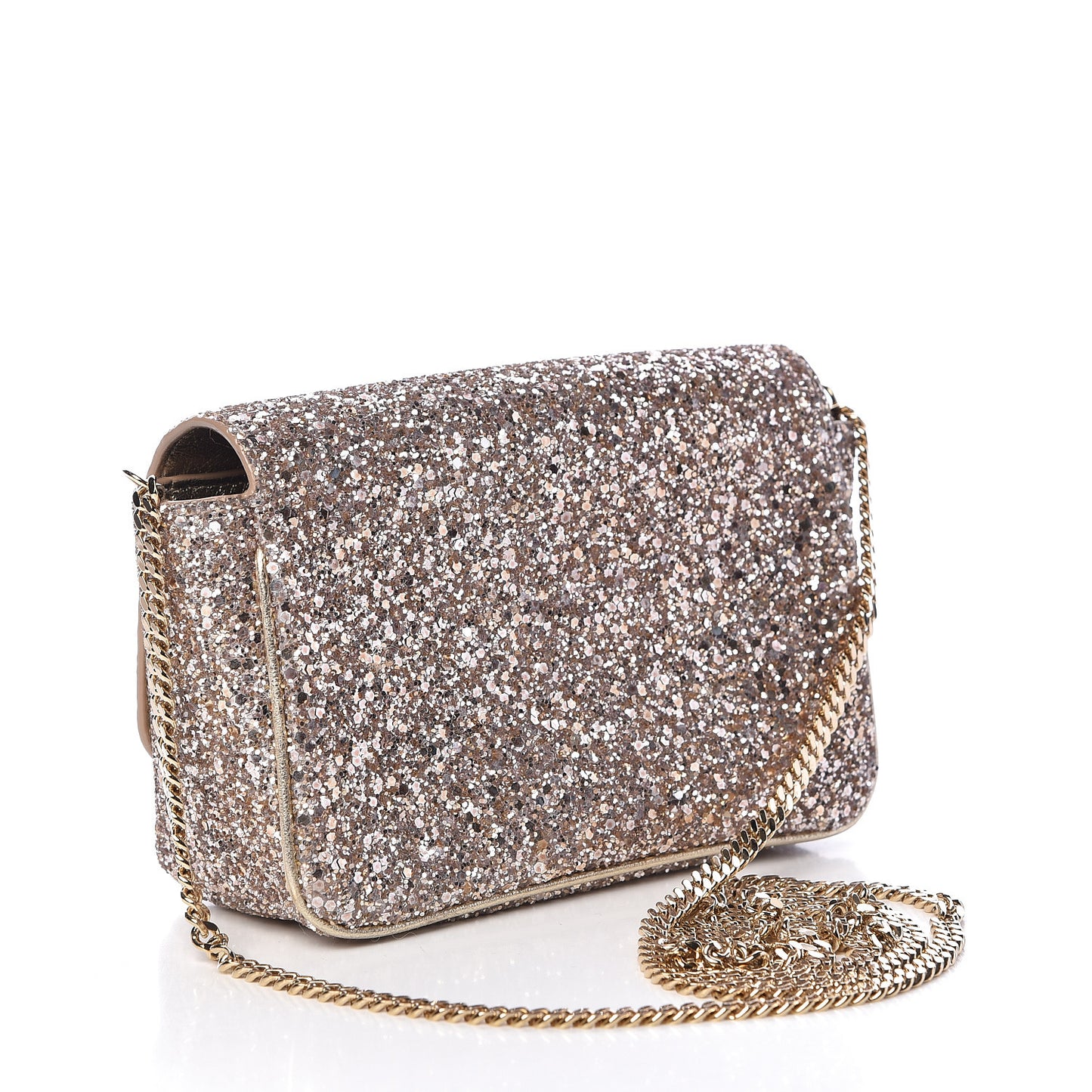 Glitter Mini Ruby Chain Crossbody Ruby