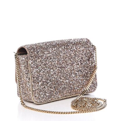 Jimmy Choo Glitter Mini Ruby Chain Crossbody Ruby 3 of 10