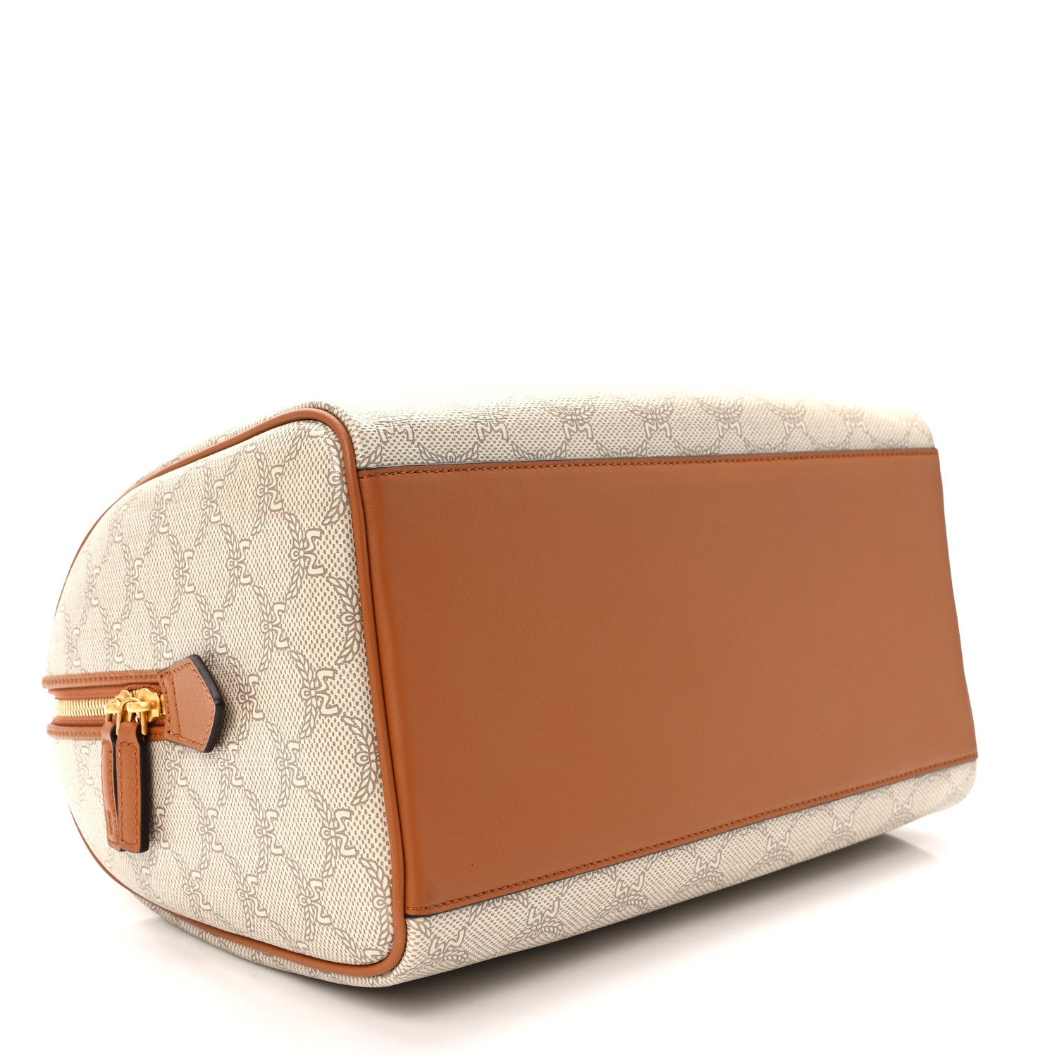 MCM Lauretos Medium Ella Boston Oatmeal 4 of 9
