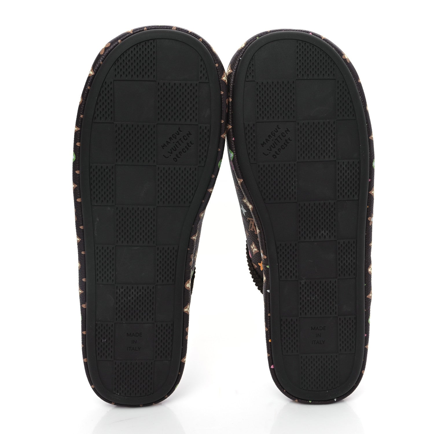 Louis Vuitton X TYLER THE CREATOR Monogram Craggy LV Palace Mens Slippers 9 Mocha 5 of 10