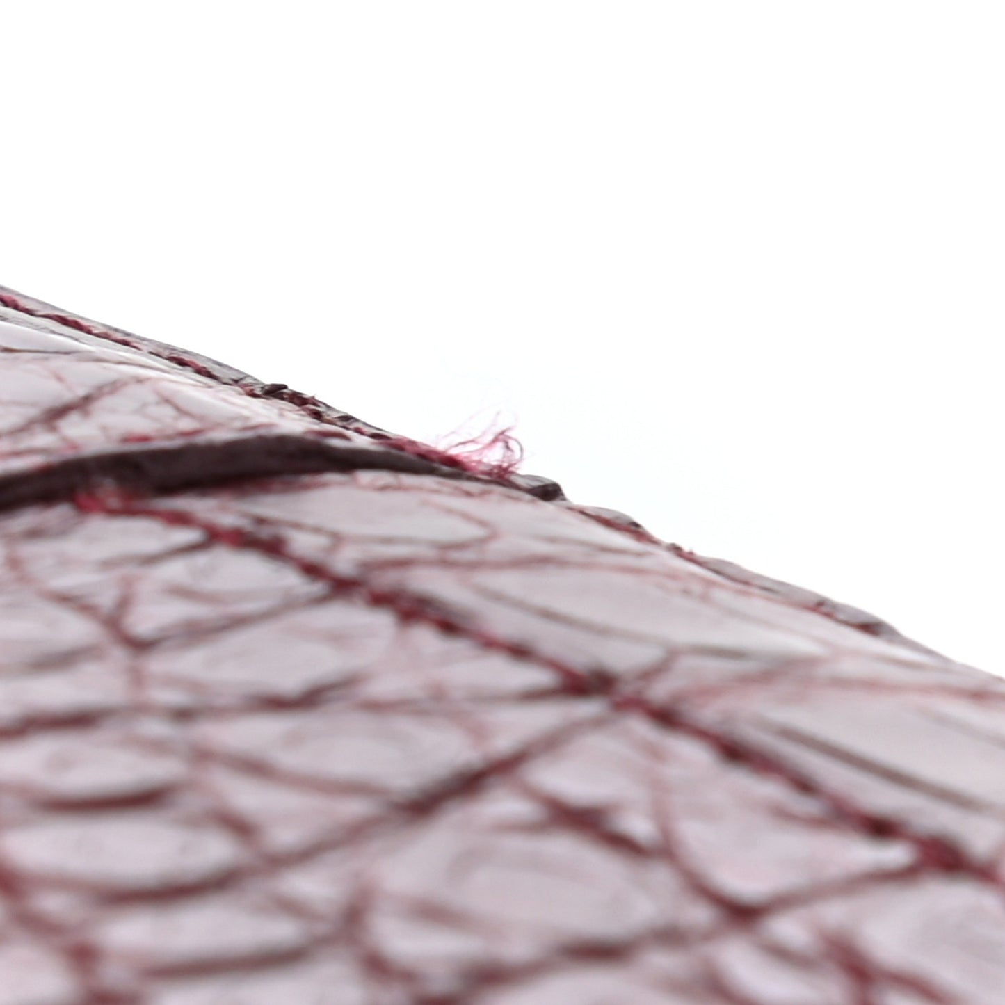 Crocodile Bar Clutch Purple