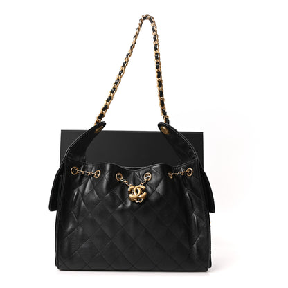 Chanel Caviar Quilted Small Chanel 25 Handbag Black 11 of 11