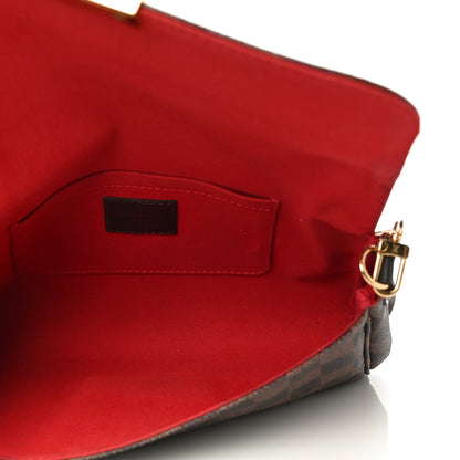 Louis Vuitton Damier Ebene Favorite MM 5 of 11